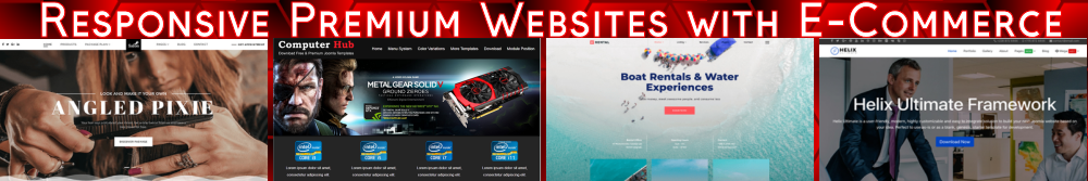 responsive premium websites en