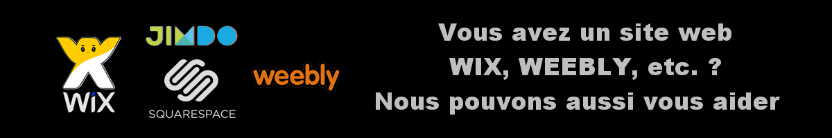 bande wix weebly fr